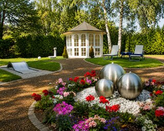 Pavillion im Garten der Parkresidenz @ 