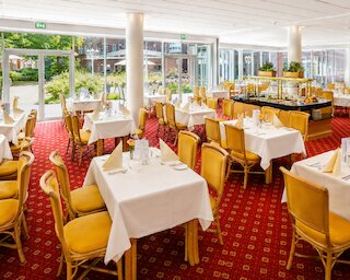 Gastraum der Gastronomie der Parkresidenz @ 
