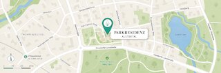 Anfahrtskarte Parkesidenz Alstertal @ 